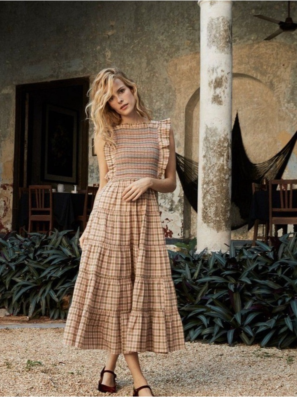Doen Arbor Dress in Austen Plaid